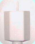 CANDLE MOULD - HEXAGON 65 X 105 mm