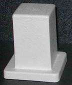 CANDLE MOULD - SQUARE FLAT 60 x 110 mm