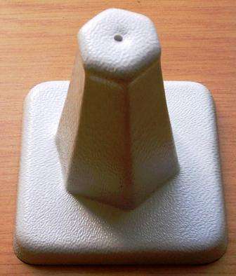 CANDLE MOULD - HEXAGON POINTED 70 x 40 mm