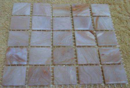Mosaic Tiles - Star Baby Pink Gold 20 x 20 mm