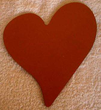 Heart Fancy ( Medium )  180 x 129 x 6  mm