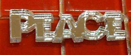 Mirror ( PersPex ) Peace - For Mosaic / ScrapBooking