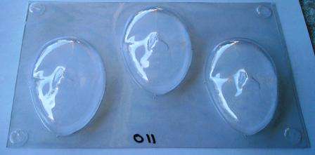 SOAP MOULD - FACES ( 3 Per Sheet )
