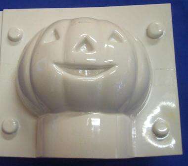 CANDLE MOULD - PUMPKIN LARGE 100 X 60   mm