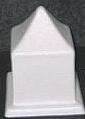 CANDLE MOULD - Square Pointed 70 x 70 x 145 mm
