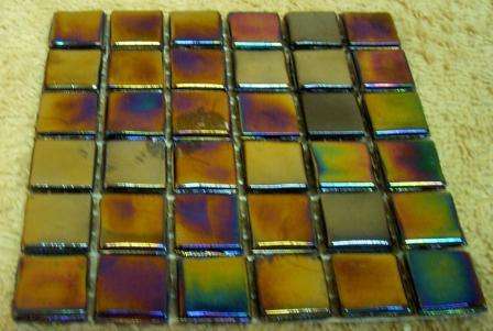 Mosaic Tiles - Magic Burnt Black 15 x 15 x 4 mm