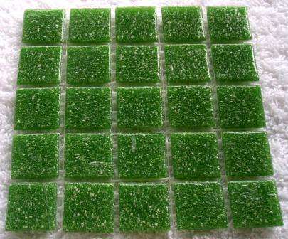 Riverglass Mosaic Tiles - Green 20 x 20 x 4 mm