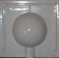 CANDLE MOULD - BALL 75 mm