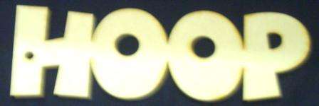 Wooden Blank " HOOP " - 285 x 97 x 6 mm