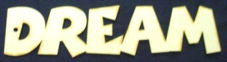 Wooden Blank " DREAM " - 370 x 97 x 6 mm