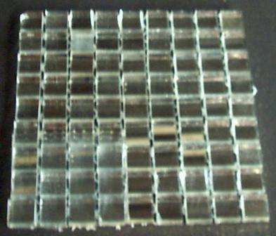 81 - Mosaic Mini Mirror Glass Tiles 10 x 10 x 4 mm