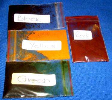 Dye for Candle Wax  (Powder Form ) Price Per Each Pkt