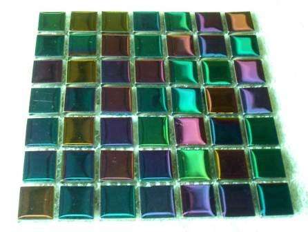 Mosaic Rainbow Mix Tiles - 20 x 20 x 4 mm