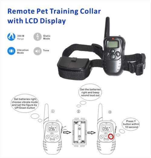 Pet Dog Training Collar