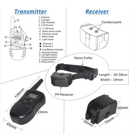 Pet Dog Training Collar