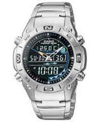 FISH WITH THE MOON AND WATER TEMPRUTURE- casio AMW703D-1AV