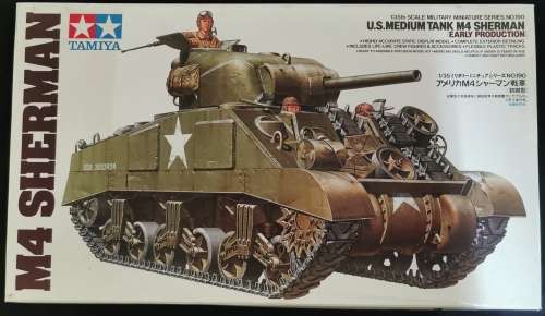 Tamiya U.S. Medium Tank M4 Sherman Early Production