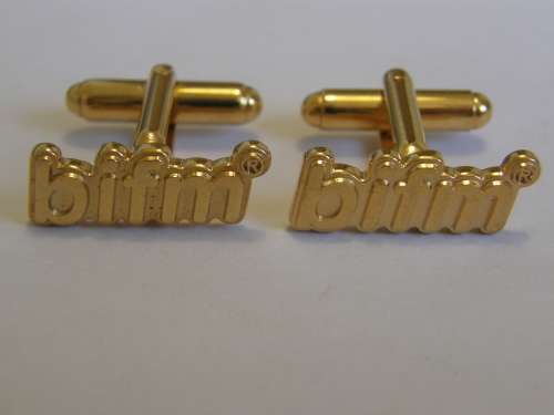 Vintage BIFM Gold Electro Plated Cufflinks