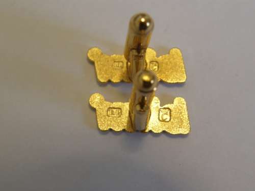 Vintage BIFM Gold Electro Plated Cufflinks