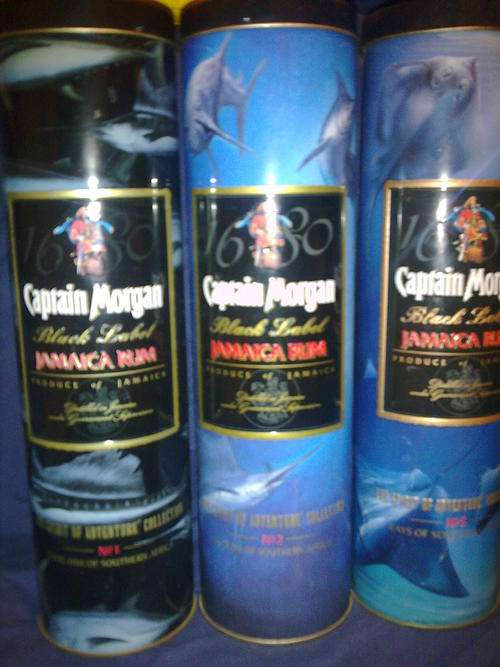 Captain Morgan Tins