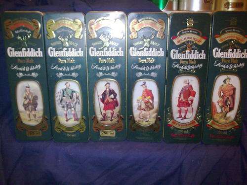 glenfiddich tins