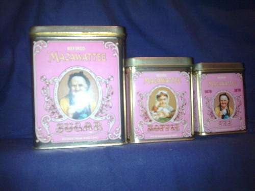 3 Mazawattee tins