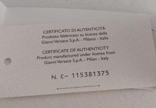 Versace Rosenthal crystal wine stopper