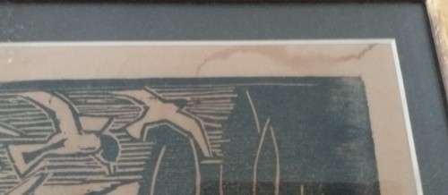 Linocut - Franz von Hacht