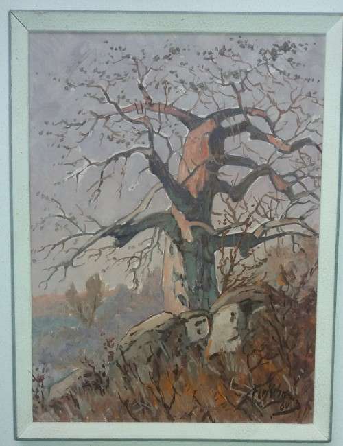 Erich Fleischmann (1899-1970) - Oil on board