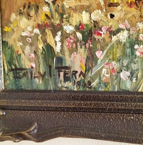 Oil on board - Emily Fern