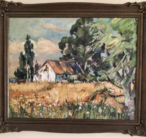 Oil on board - Emily Fern