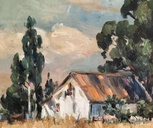 Oil on board - Emily Fern