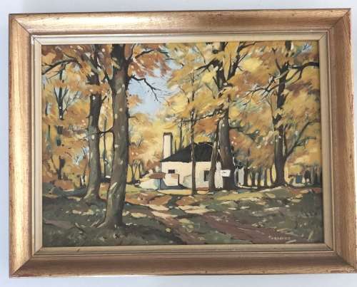 Douglas Treasure - Oil on canvas