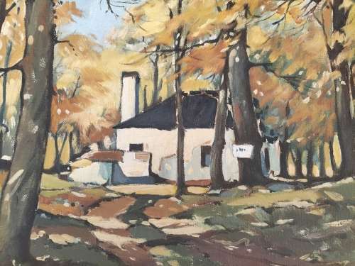 Douglas Treasure - Oil on canvas