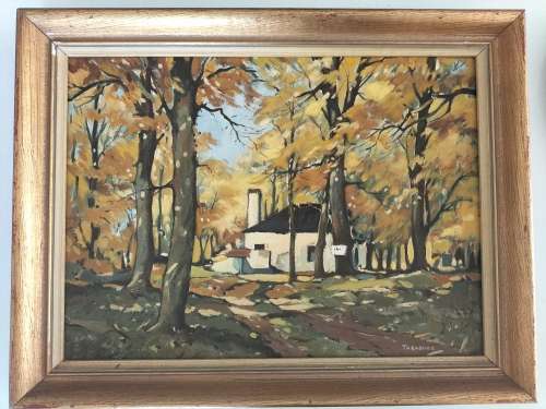 Douglas Treasure - Oil on canvas