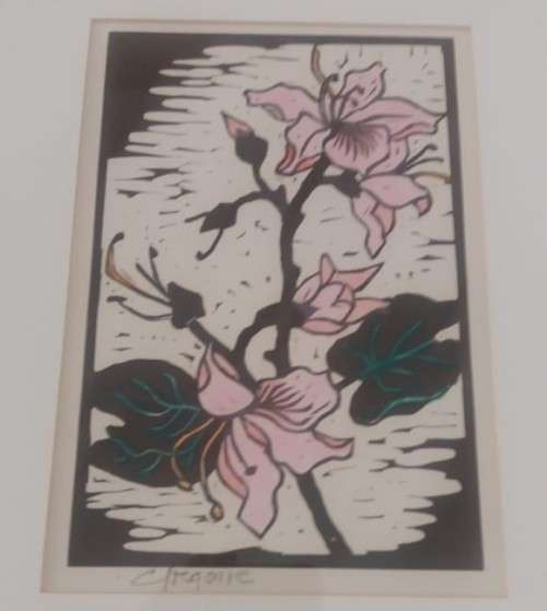 Gregoire Boonzaaier (1909 - 2005) - Linocut