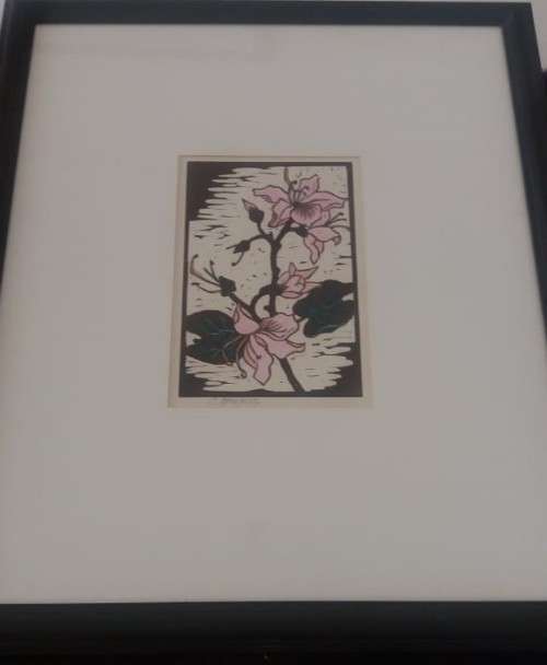 Gregoire Boonzaaier (1909 - 2005) - Linocut