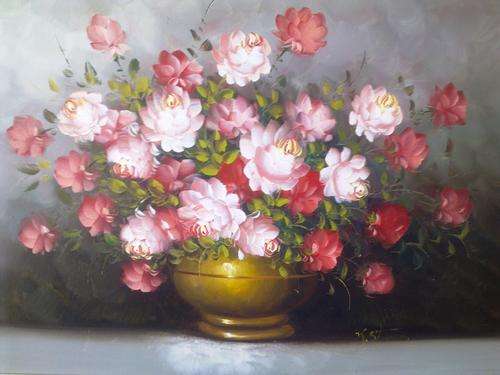 LARGE Still Life - oil [Good value for money]