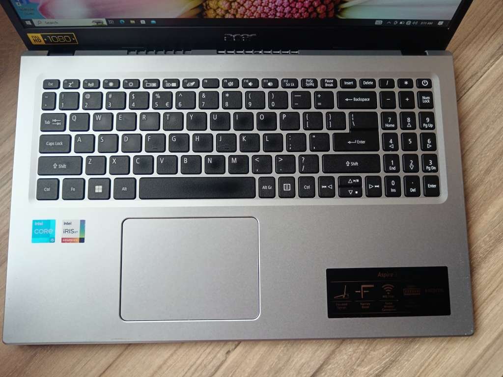 Acer Aspire 3 A315-58 Intel Core I5 + Free Laptop Bag