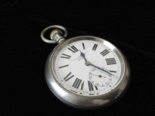 WW1 MILITARY POCKET WATCH by H.WILLIAMSON LTD LONDON(WORKING)