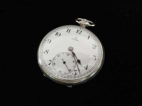 WW2 OMEGA POCKET WATCH WORKING