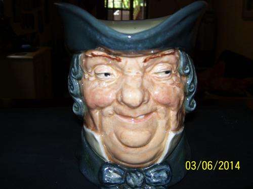 Large Royal Doulton Character Jug - Parson brown