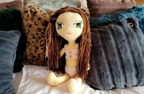 ADORABLE MiMi DOLLY CROCHET PDF PATTERN