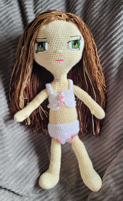 ADORABLE MiMi DOLLY CROCHET PDF PATTERN