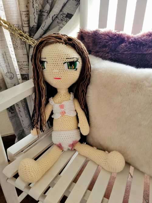 ADORABLE MiMi DOLLY CROCHET PDF PATTERN