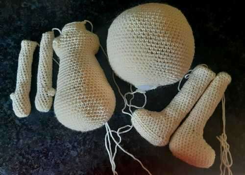 ADORABLE MiMi DOLLY CROCHET PDF PATTERN