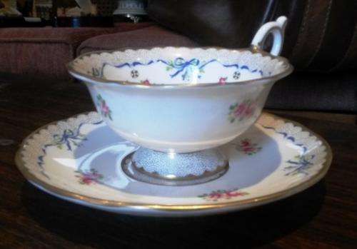 wedgewood ribbon and bows cup and saucer