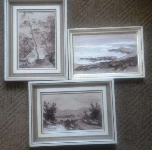 Eric Brewer set of 3 paintings