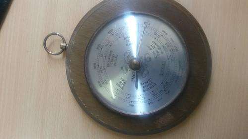 vintage huger barometer