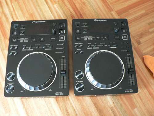 Pioneer CDJ350's Pair
